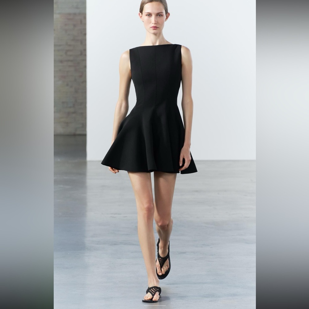 Zara ZW COLLECTION SKATER DRESS